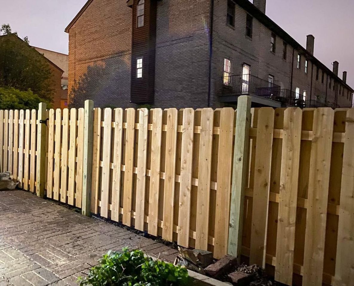 Wood Fence Installation